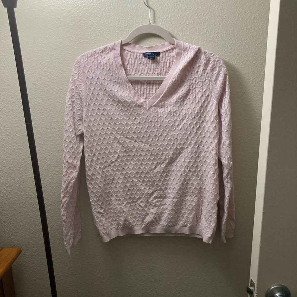 Tommy Hilfiger women’s L pink sweater